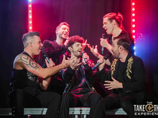 Take That! Top tribute band takes to stage at Theatr Brycheiniog