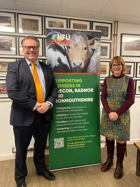 Terry Jones and Emma Robinson