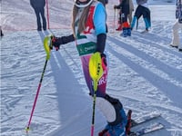 Millie skis to Welsh title on Swiss slopes