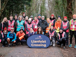 Freddy and Kofi set new canicross parkrun record