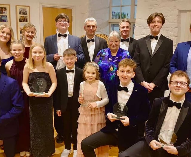 Theatre stars shine for the 'Abergavenny Oscars' 