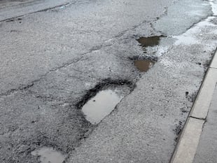 

WATCH: Is Abergavenny in the grip of a pothole pandemic? 