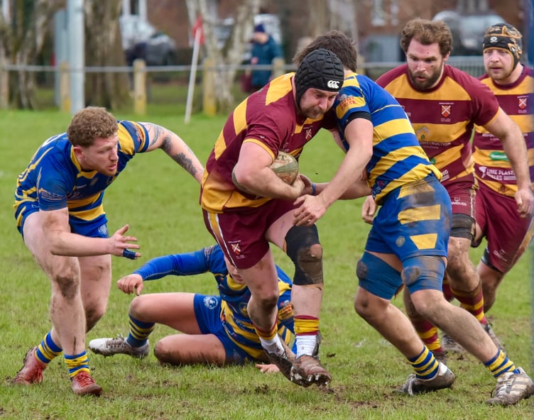 Abergavenny RFC will be looking to get off the mark at home to Nantyglo this Saturday. File photo: Delwyn Edwards Photography.