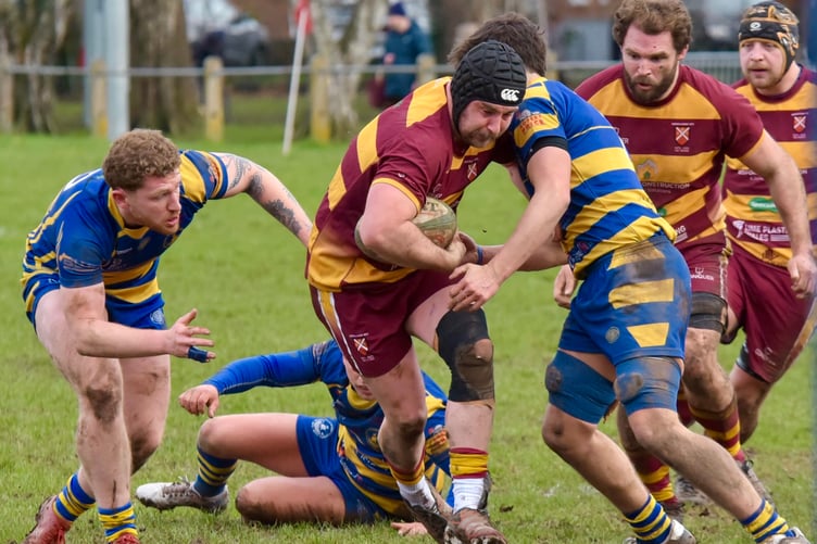 Abergavenny RFC will want to finish a tough season on a positive note. File photo: Delwyn Edwards Photograpy