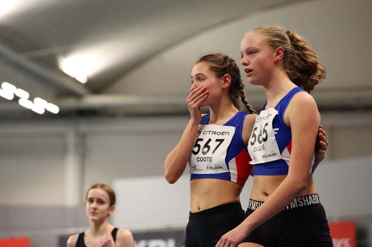 Olivia and Madison Coote (from Gilwern)