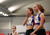 Gilwern twin sisters impress at national athletics championship