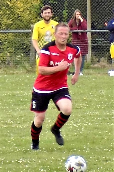 Mark Hughes scored for Mardy