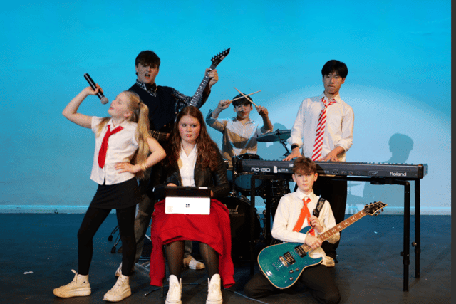 Haberdashers' Monmouth bring 'School of Rock' to The Blake Theatre