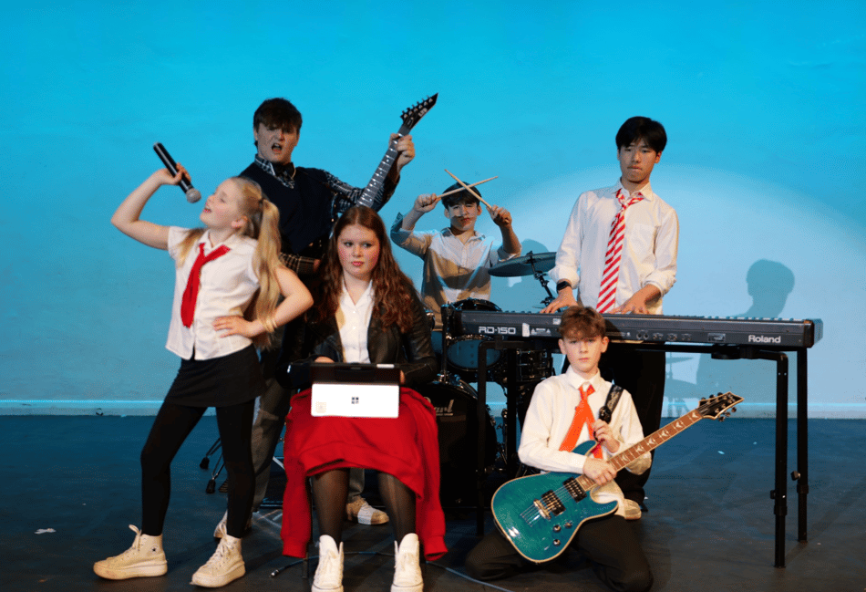 Haberdashers' Monmouth bring 'School of Rock' to The Blake Theatre