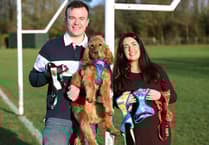 Local couple launch new pet accessory business in memory of beloved cocker spaniel