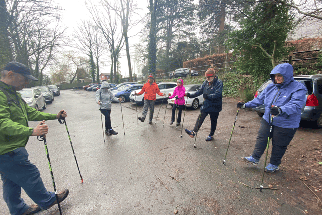 Hidden health benefits of nordic walking