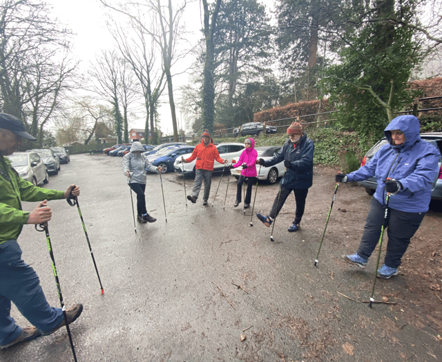 Hidden health benefits of nordic walking