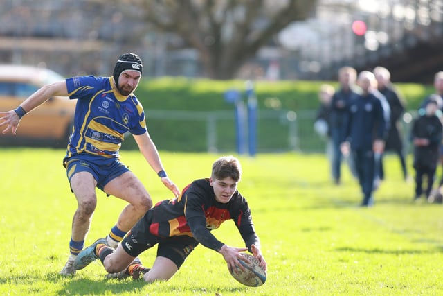 Mawr power pips Mon while Old Boys school Aber