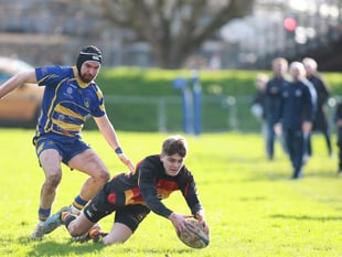 Mawr power pips Mon while Old Boys school Aber