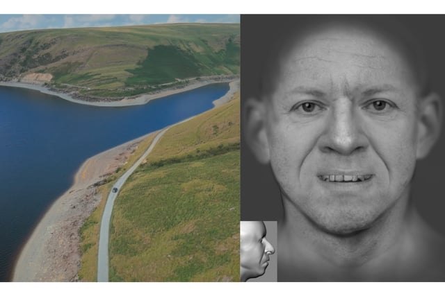 Scientists recreate face of mystery man found dead in reservoir