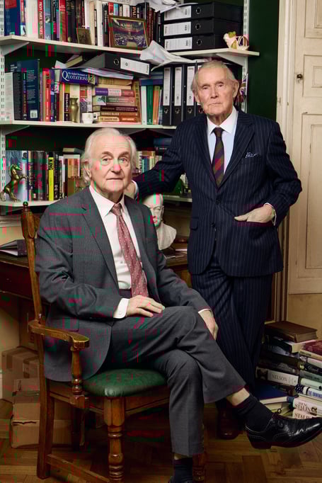 Simon Rouse and Clive Francis (photo by Michael Wharley)