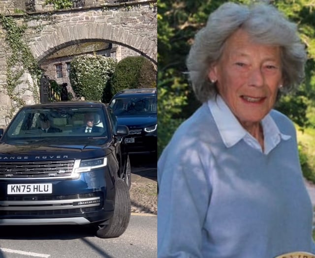Royals gather to honour Dame Shân Legge-Bourke at Brecon Cathedral