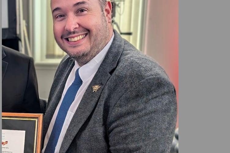 Cllr Jonathan Millard becomes Blaenau Gwent's first UK Reform councillor. Pic from Reform UK.