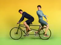 Radio 1's Greg heads into Abergavenny on marathon Red Nose Challenge