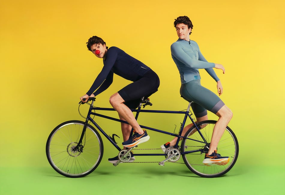 Radio 1's Greg heads into Abergavenny on marathon Red Nose Challenge