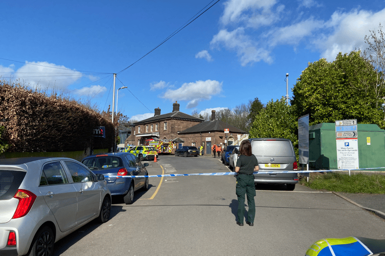Emergency incident Abergavenny Station