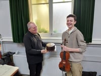 Abergavenny Symphony Orchestra Clarence Hall workshop