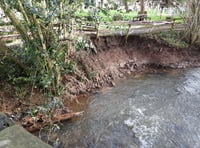 Storm damage puts historic churchyard at threat