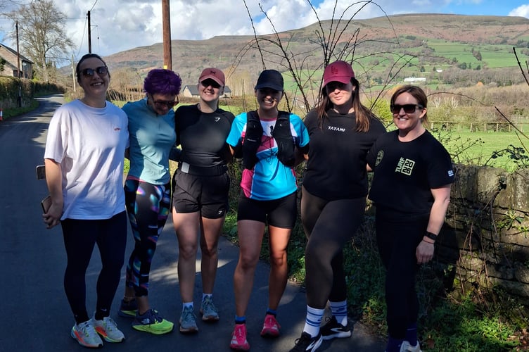 Ebonie Price Running Llangattock