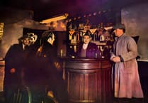 A drinking man’s game in old Abergavenny!