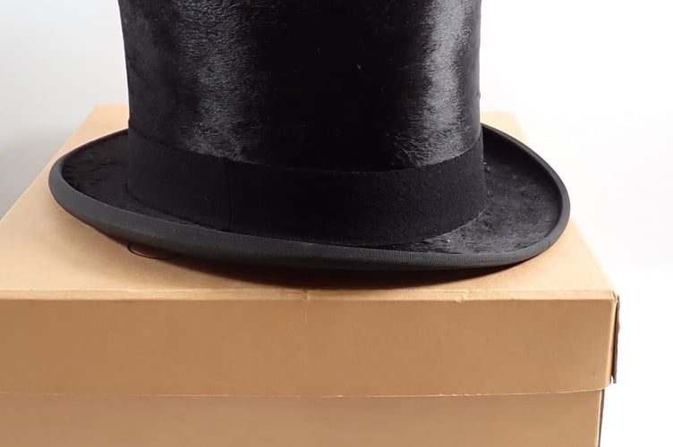 An immaculate top hat