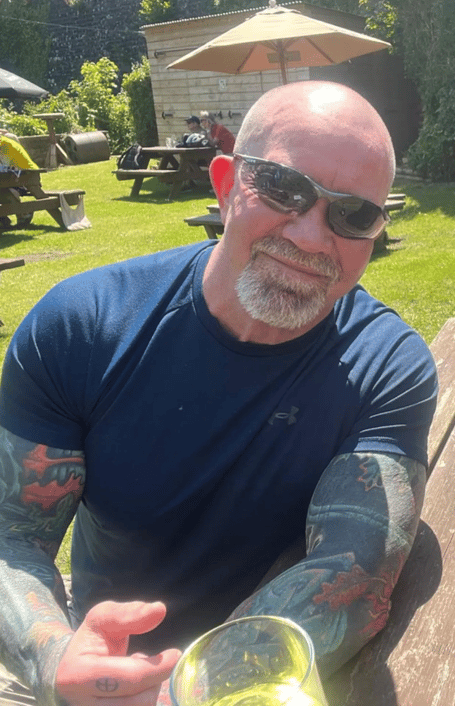Motorbike rider and SAS veteran Darren Gough died from his injuries several weeks after a collision with a Landrover