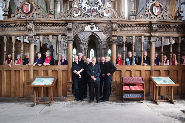 The Phoenix Singers at Abbeydore