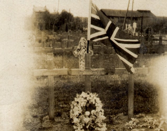 Brigadier-General Randle Barnett-Barker's grave