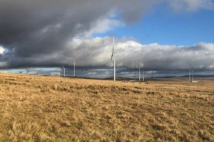 Blaenavon windfarm