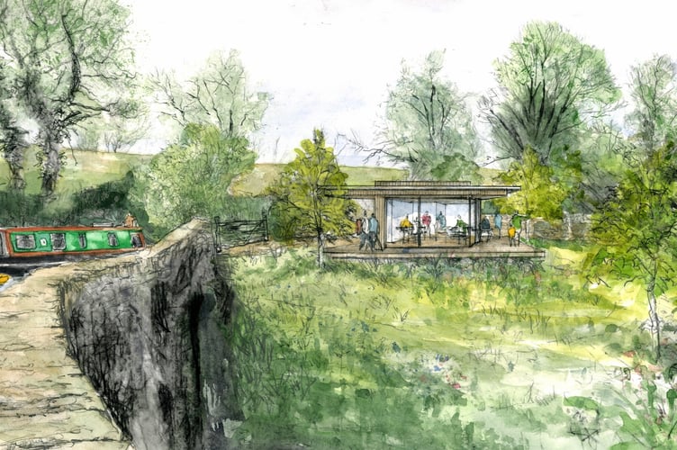 Govilon canal side development