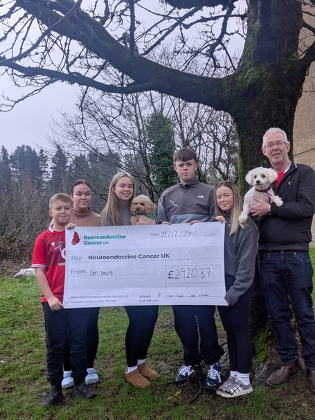 Members of Ceri's family 