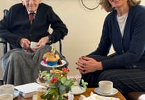 Abergavenny's Mel celebrates his 101st birthday in style