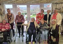 Llanfoist care home residents unanimous in their support for local charity
