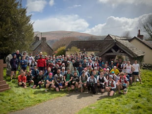 Over 100 take on challenging three peaks fell race 