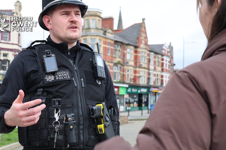 Gwent police new taser rollout