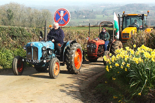 RABI charity benefits from £1,100 from tractor run