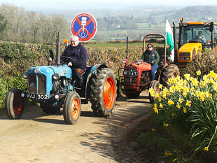 RABI charity benefits from £1,100 from tractor run