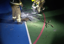 Arson attack at sports court in Blaenavon leaves community shaken