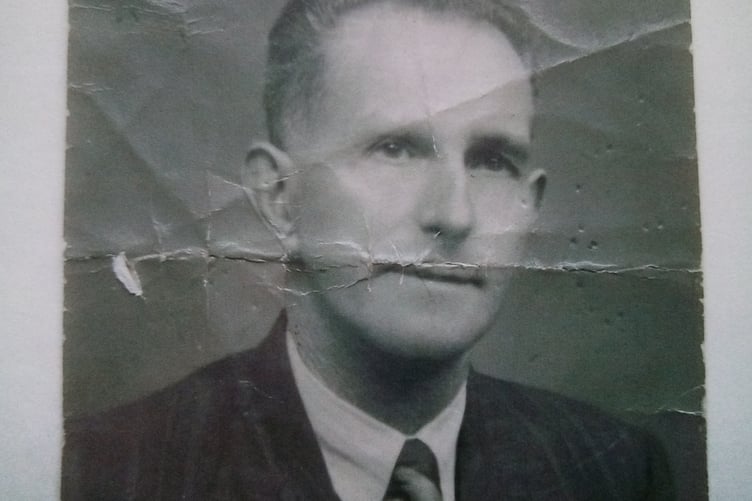 George's father, age not known, but believed to be one of his last photos.