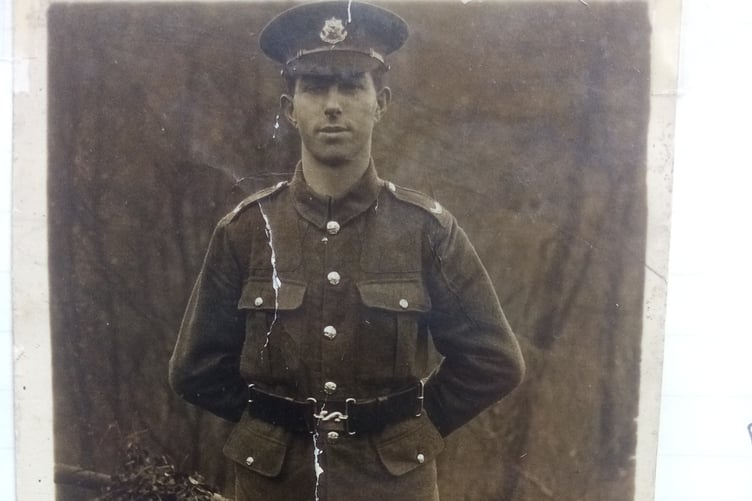 George's father during the First World War.
