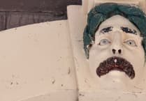 The forgotten face of Abergavenny!