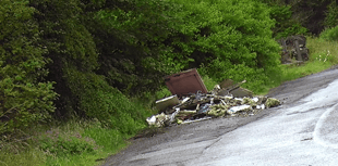 Brynmawr man sentenced for fly-tipping