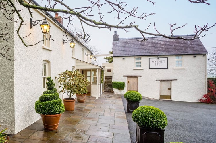 The Walnut Tree has been named Welsh Fine Dining Restaurant of the Year in the Oceanic Awards