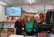 Shift the Thrift team heads to Wales Air Ambulance Charity shop in Abergavenny