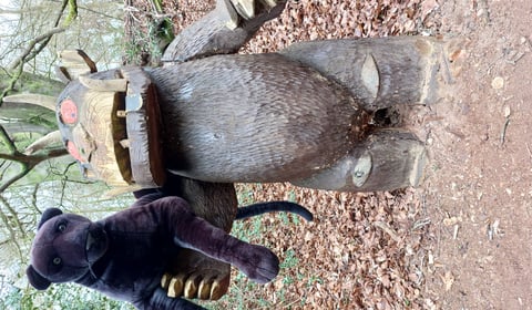 British big cats exhibition at Dean Heritage Centre